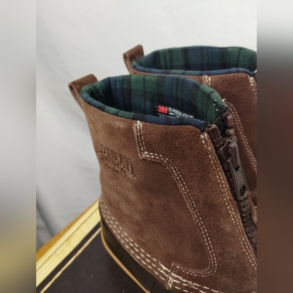 Red Head Ladies ASC II Front Zip Insulated Ankle Boots, Brown, size 6 - Picture 3 of 10